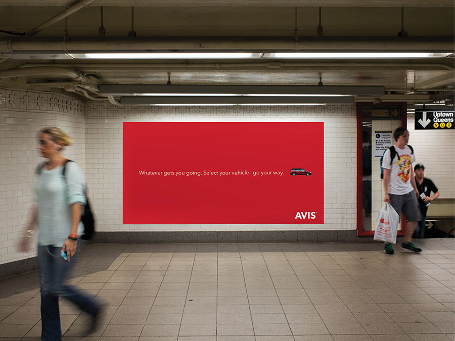 Avis Visual Identity, Matthijs Matt van Leeuwen, Mike Knaggs, Interbrand New York, Ad