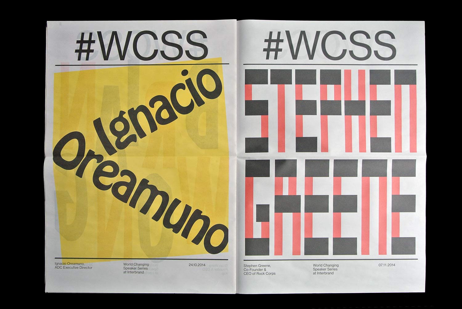 WCSS, Matthijs Matt van Leeuwen, Joseph Han, Posters, Newspaper