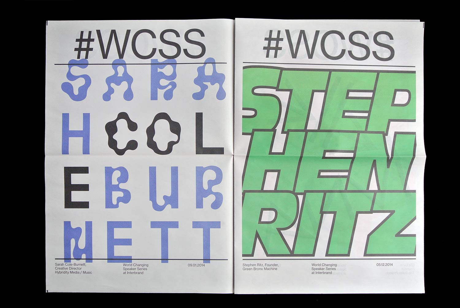 WCSS, Matthijs Matt van Leeuwen, Joseph Han, Posters, Newspaper