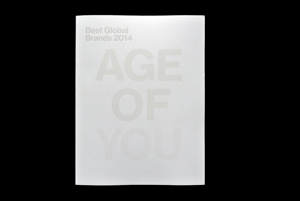 Best Global Brands 2014, Age Of You, Matthijs Matt van Leeuwen, Forest Young, Joseph Han, Book Cover, Interbrand New York