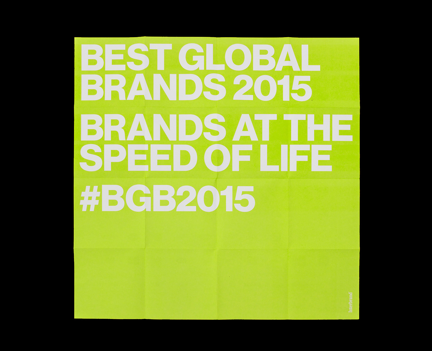 Matthijs, Matt van Leeuwen, Kozue Yamada, Best Global Brands 2015, Posters, Interbrand, Whitney Museum of American Art