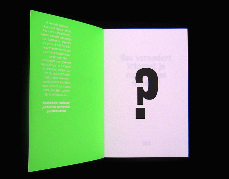 Matthijs, Matt van Leeuwen, G2K Designers, How Is the Internet Changing the Way You Think? / Hoe verandert internet je manier van den ken?