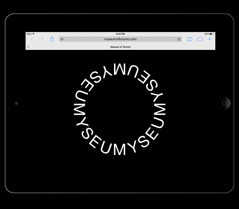 Matthijs Matt van Leeuwen, Kozue Yamada, Myseum of Toronto, Interbrand, Logo, Website