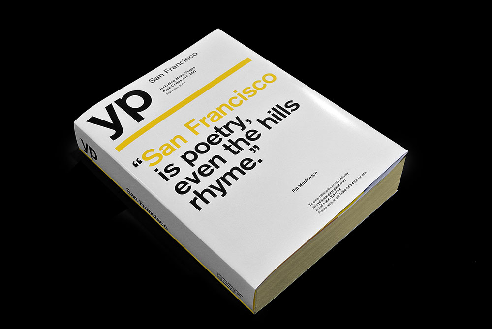 yellow pages YP cover San Francisco Patt  Montandon Matt Matthijs van Leeuwen Interbrand