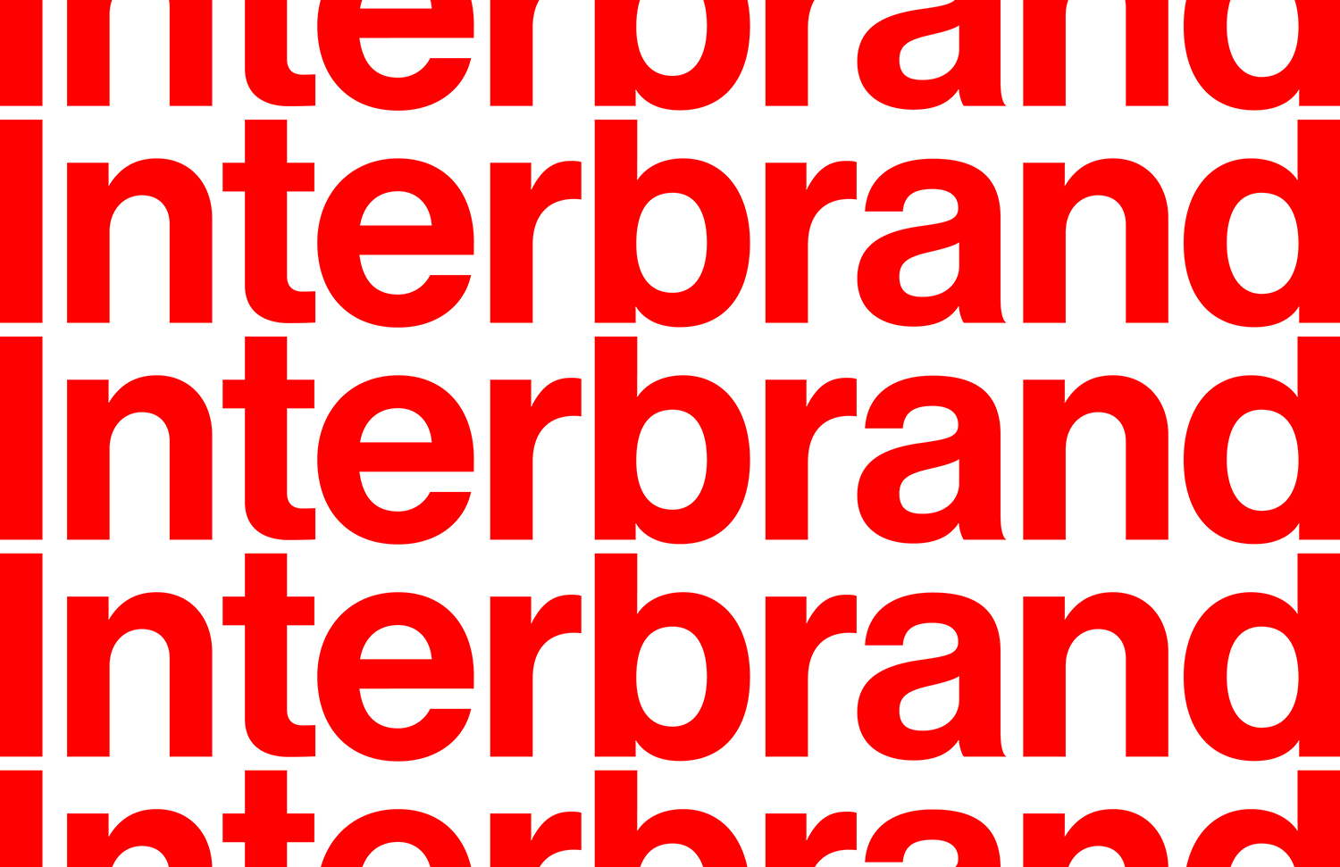 Interbrand Logo, Matthijs Matt van Leeuwen, Kozue Yamada, Andy Payne