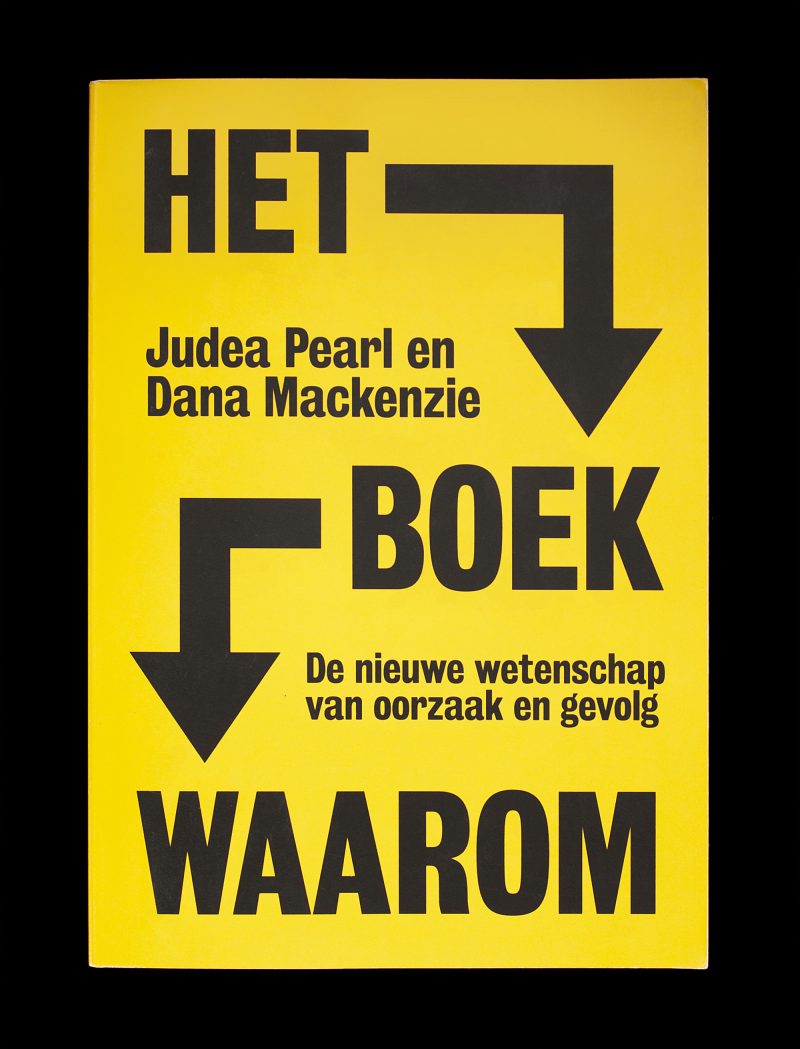 Het Boek Waarom Judea Pearl Maven Publishing Book Cover Design