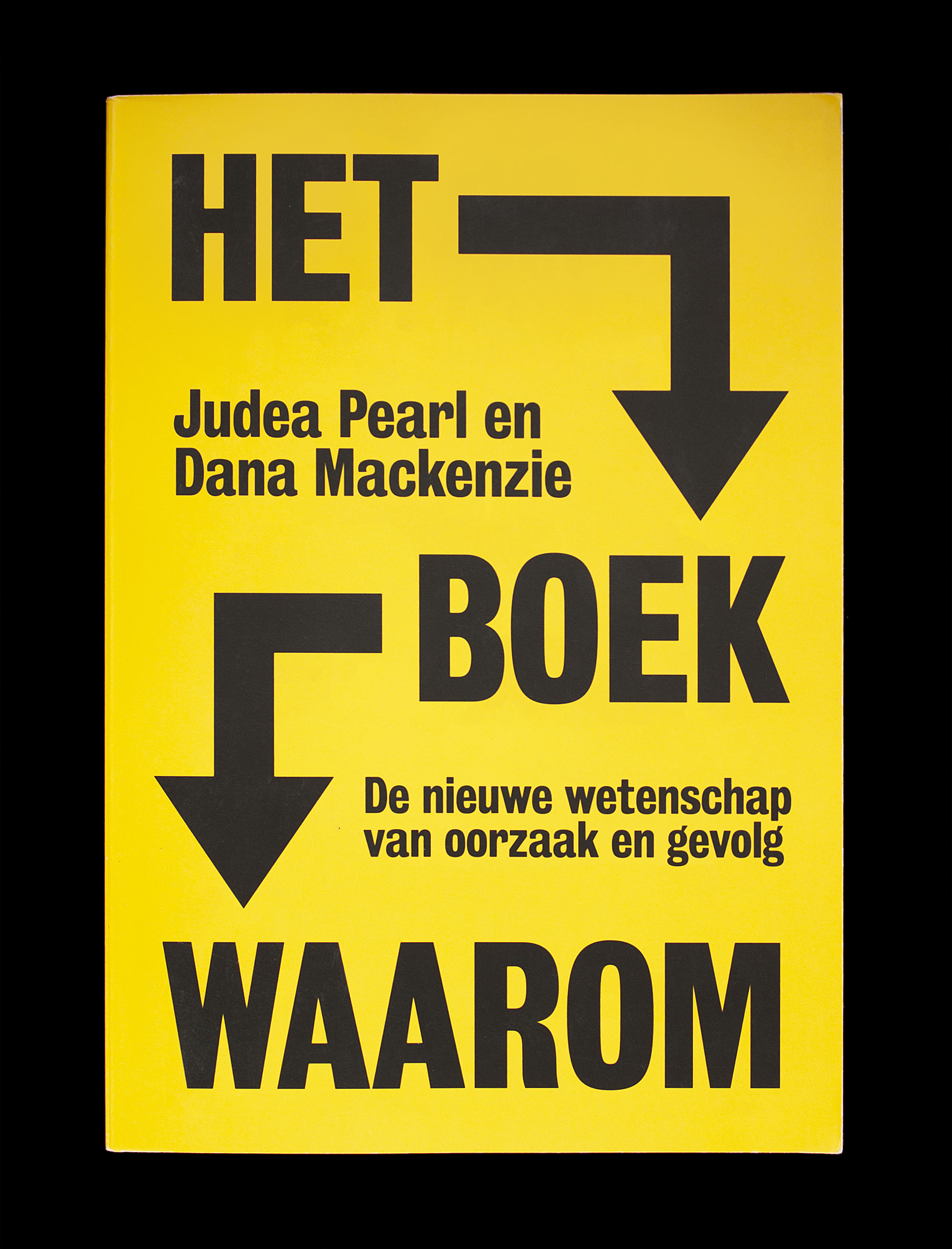 Matthijs Matt van Leeuwen, Het Boek Waarom, Judea Pearl, Bas Haring, Maven Publishing, Book Cover Design, Amsterdam, New York