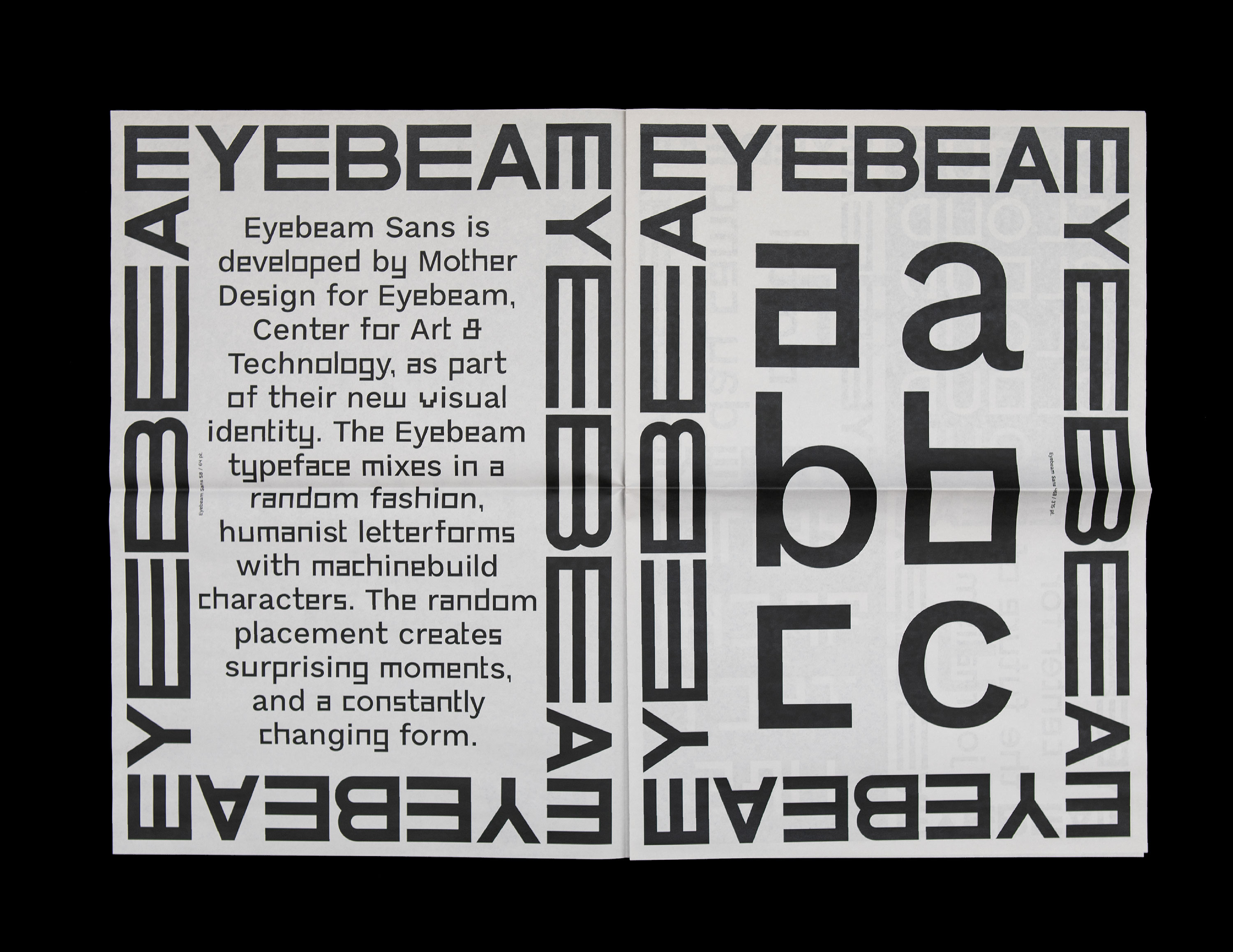 Eyebeam, Mother Design, Visual Identity, Logo, Yaya Xu, Matt van Leeuwen, Matthijs van Leeuwen