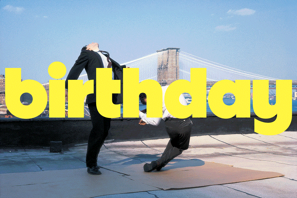 Matthijs van Leeuwen, Matt van Leeuwen, Corinna Falusi, Hello Birthday, Birthday, logo