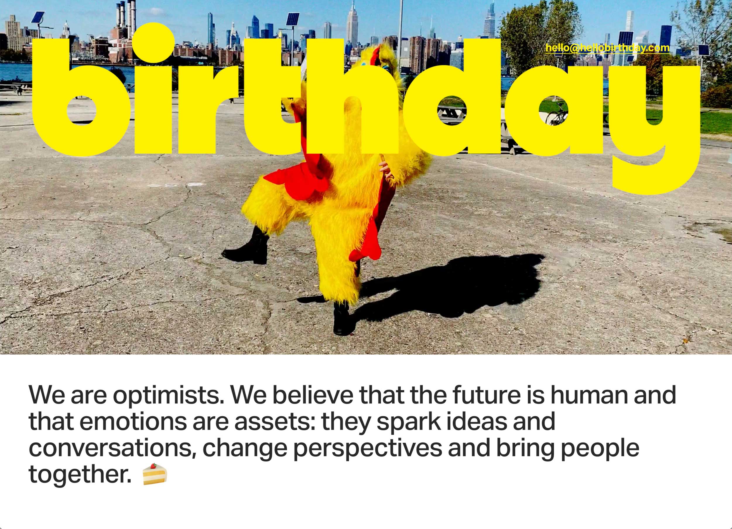 Matthijs van Leeuwen, Matt van Leeuwen, Corinna Falusi, Hello Birthday, Birthday, logo