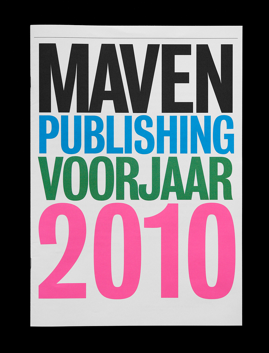 Matthijs Matt van Leeuwen, Maven Publishing, Catalogus, Catalogue, Identity, Voorjaar 2010